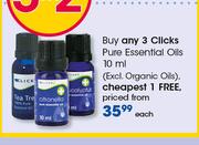 Clicks Pure Essential Oils-10ml(Excl.Organic Oils)-Per Pack
