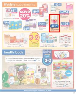 Clicks : Autumn Savings (22 Mar - 4 Apr 2019), page 37