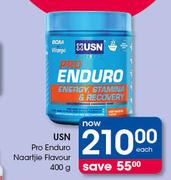USN Pro Enduro Naartjie Flavour-400g Each
