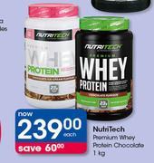 Nutritech Premium Whey Protein Chocolate-1Kg Each