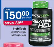Nutritech Creatine HCL 120 Tablets-Per Pack