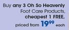 Oh So Heavenly Foot Care Products-Each