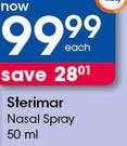 Sterimar Nasal Spray-50ml Each