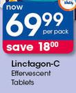 Lictagon-C Effervecent Tablets-Per Pack