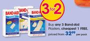 Band-Aid Plasters-Per Pack