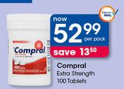Compral Extra Strength 100 Tablets-Per Pack