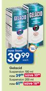 Gelacid Suspension-100ml Each