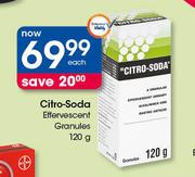 Citro-Soda Effervescent Granules-120g Each