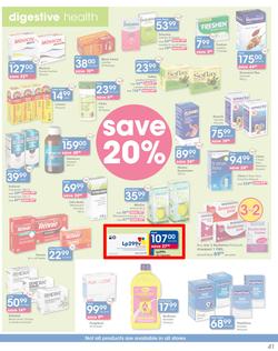 Clicks : Autumn Savings (22 Mar - 4 Apr 2019), page 41