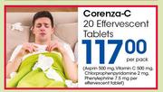 Corenza-C Effervescent-20 Tablets Per Pack