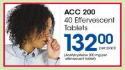 ACC 200 Effervescent-40 Tablets Per Pack