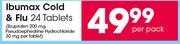 Ibumax Cold & Flu-24 Tablets Per Pack