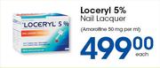 Loceryl 5% Nail Lacquer-Each
