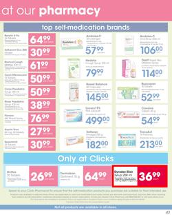 Clicks : Autumn Savings (22 Mar - 4 Apr 2019), page 43