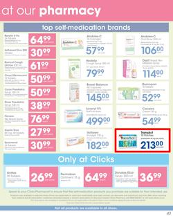 Clicks : Autumn Savings (22 Mar - 4 Apr 2019), page 43