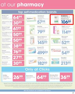 Clicks : Autumn Savings (22 Mar - 4 Apr 2019), page 43