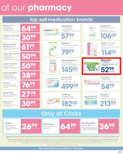 Clicks : Autumn Savings (22 Mar - 4 Apr 2019), page 43