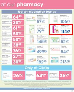 Clicks : Autumn Savings (22 Mar - 4 Apr 2019), page 43