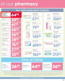 Clicks : Autumn Savings (22 Mar - 4 Apr 2019), page 43