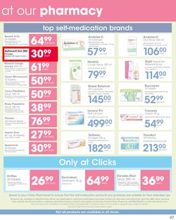 Clicks : Autumn Savings (22 Mar - 4 Apr 2019), page 43