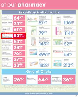 Clicks : Autumn Savings (22 Mar - 4 Apr 2019), page 43