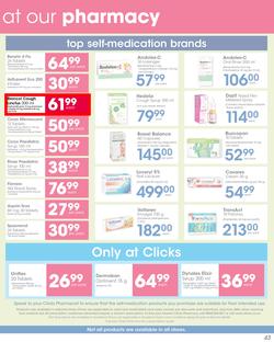 Clicks : Autumn Savings (22 Mar - 4 Apr 2019), page 43