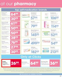 Clicks : Autumn Savings (22 Mar - 4 Apr 2019), page 43