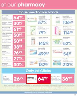 Clicks : Autumn Savings (22 Mar - 4 Apr 2019), page 43