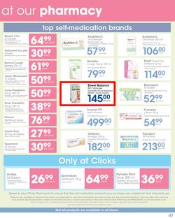 Clicks : Autumn Savings (22 Mar - 4 Apr 2019), page 43