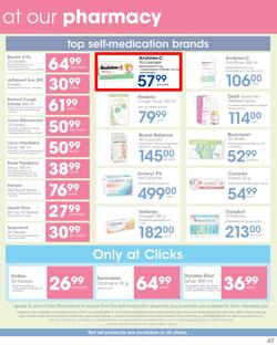 Clicks : Autumn Savings (22 Mar - 4 Apr 2019), page 43