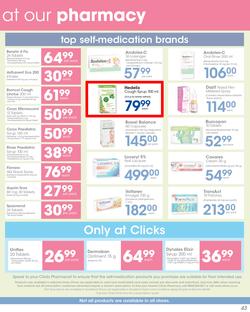 Clicks : Autumn Savings (22 Mar - 4 Apr 2019), page 43