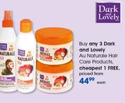 Dark And Lovely Au Naturale Hair Care Products-Each