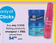  VO5 Styling Products-Each