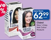 Clairol Nice n Easy hair Colour Products-Each