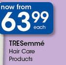 TRESemme Hair Care Products-Each