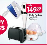 Clicks Pay Less Household Appliances-Each