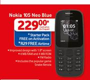 Nokia 105 Neo Blue