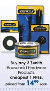 Zenith Household Hardware Products-Each