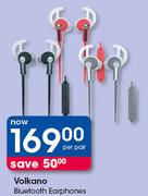 Volkano Bluetooth Earphones-Per Pack