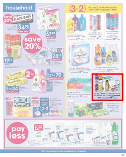 Clicks : Autumn Savings (22 Mar - 4 Apr 2019), page 47
