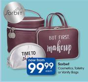 Sorbet Cosmetics, Toiletry Or Vanity Bags-Each