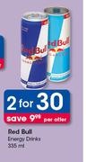 Red Bull Energy Drink-2 x 335ml