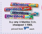 Mentos Rolls-Each