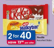 Nestle Assorted Slabs-For 2