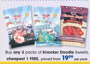 Knocker Doodle Sweets-Per Pack