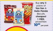 Yan Yan & Hello Panda Biscuits-Per Pack