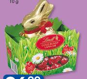 Lindt Gold Milk Chocolate Bunny In Nest-150g Each
