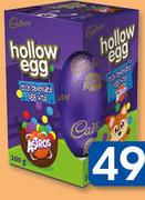 Cadbury Hollow Egg With Astros Or Whispers-100g Each