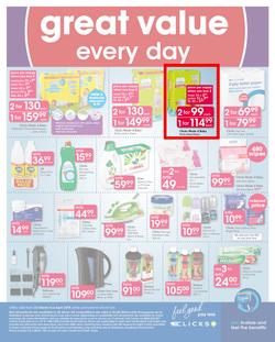 Clicks : Autumn Savings (22 Mar - 4 Apr 2019), page 52