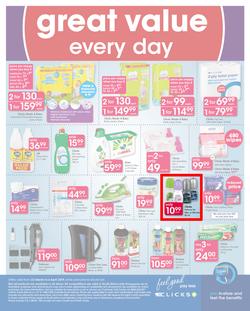 Clicks : Autumn Savings (22 Mar - 4 Apr 2019), page 52
